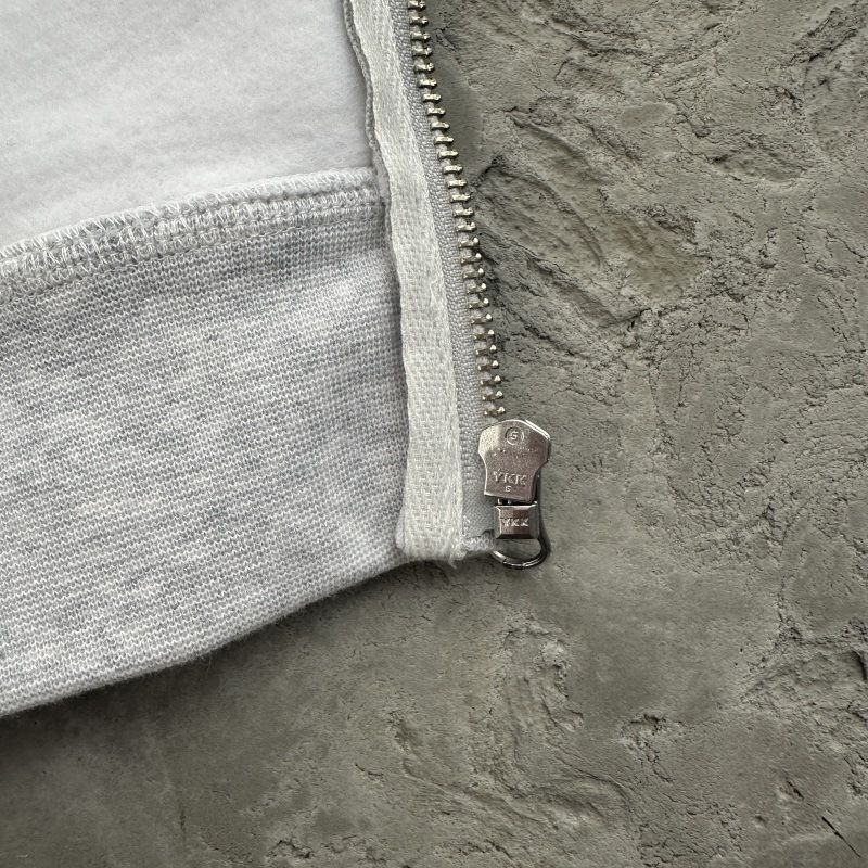 Herren-Kapuzenpullover mit Reißverschluss und gesticktem Schriftzug – Streetwear-Pullover für Männer und Frauen_voghion.com