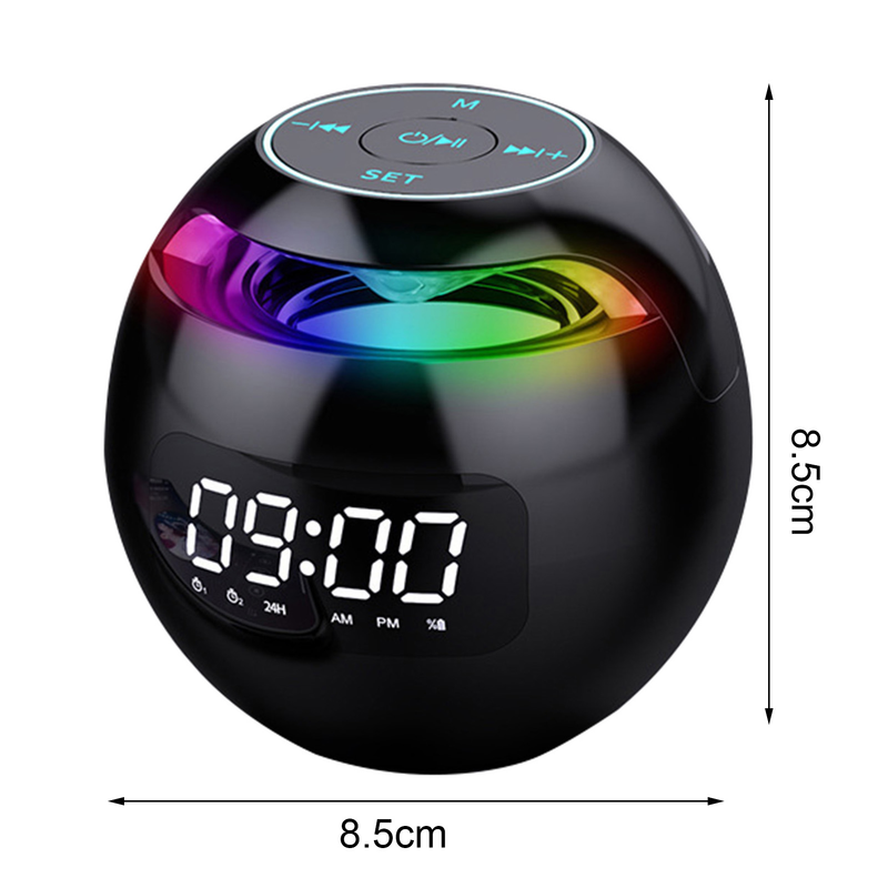 Xinweiqing Portable Mini Wireless Bluetooth-compatible Speaker Bass Loudspeaker USB FM Music Player_voghion.com