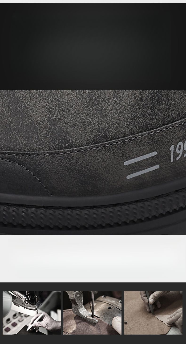 Men's 2025 Winter New Warm Boots Slip-Resistant Durable High-Top Casual Style Short Boots_voghion.com