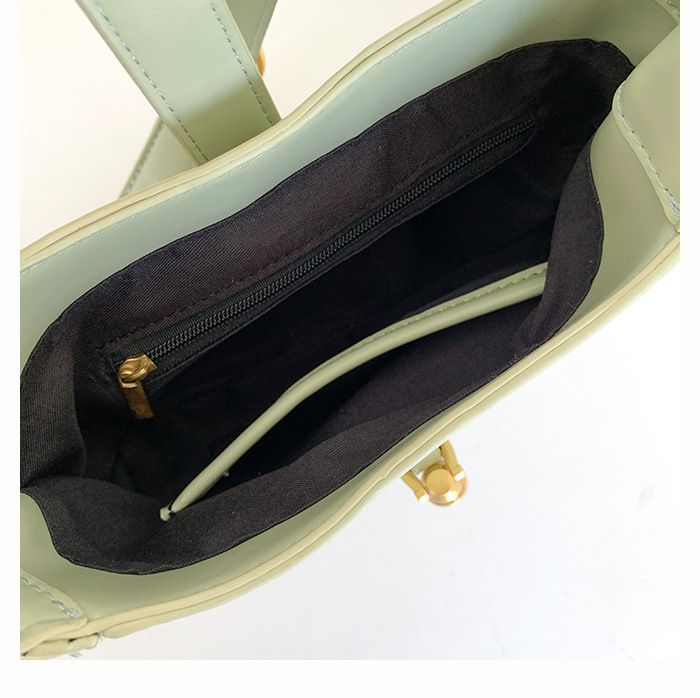 Ženske torbe Retro Horsebit Mini francoska torba za pod pazduho Ženska pomlad in poletje Nova teksturirana nišna torba za čez ramo_voghion.com