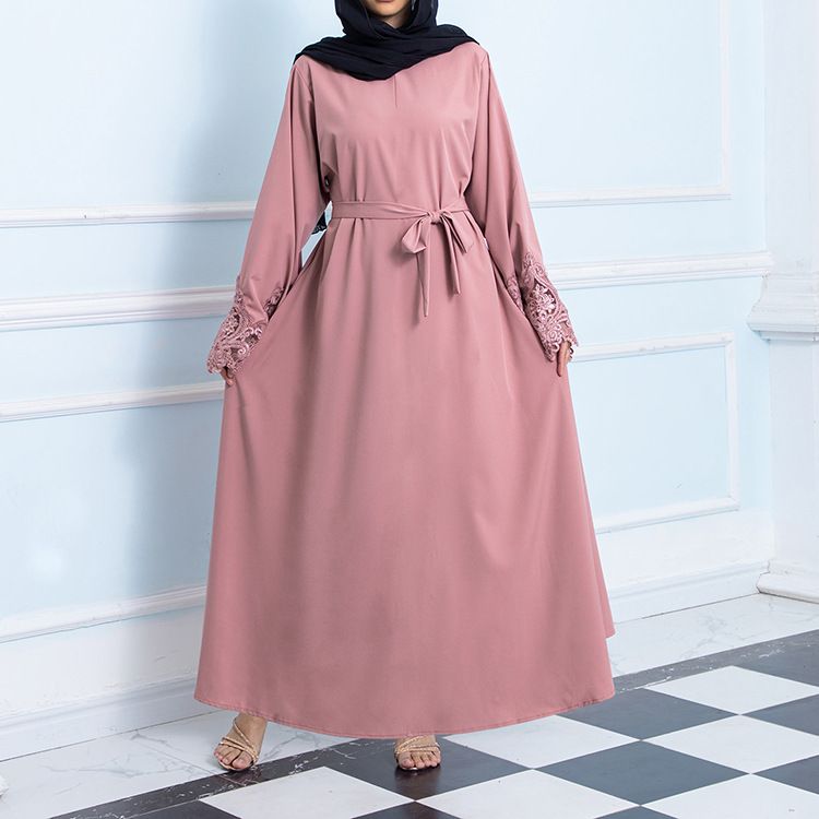 Chrëschtdag Thanksgiving Halloween Valentinsdag Kleeder Nei 2025 Fréijoer muslimesch Fraen Gestickte Paillettenmantel Robe_voghion.com