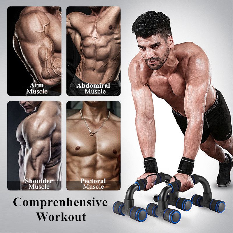 Push-up Bracket Uomini e Donne Esercizio Muscoli del torace Muscoli addominali Attrezzatura per il fitness Attrezzatura per esercizi per la casa_voghion.com