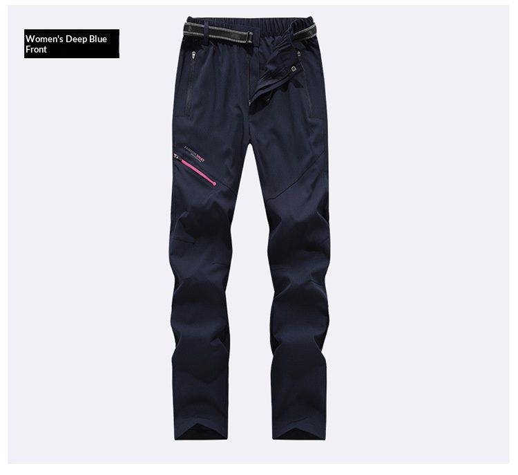 001 Four-Way Stretch Men Outdoor Sports Hiking Women Summer Lightweight Breathable Quick-Dry Pants Couple Cycling Wear_voghion.com