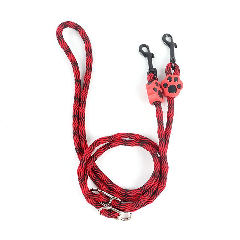 Tedora's New Pet Is A Multi-functional Explosion-proof Nylon Double Ended Dog Walking Leash For Pets_voghion.com