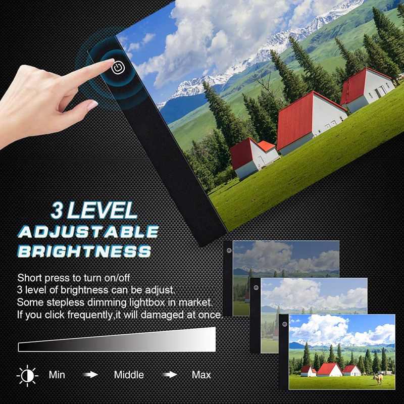 12/12/2022 12/12/2022 12/12/2022 Ultra Thin Drawing Digital Graphics Pad USB LED Light Pad Drawing Tablet Electronic Art Painting_voghion.com
