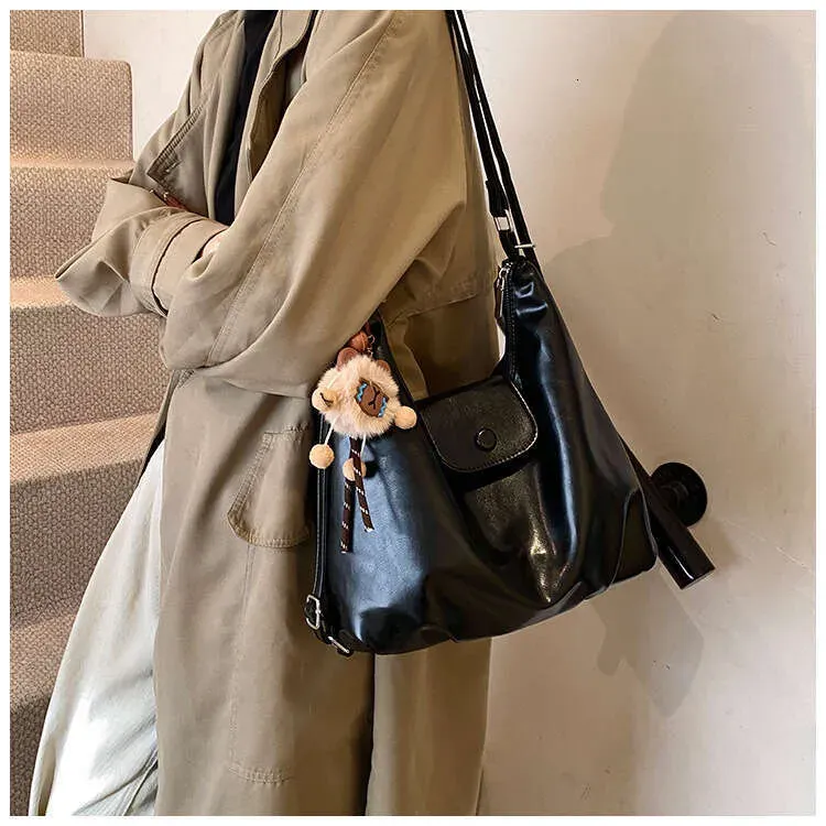 Zaino multifunzionale a tracolla monospalla di alta qualità in morbida pelle per donna, grande capacità_voghion.com