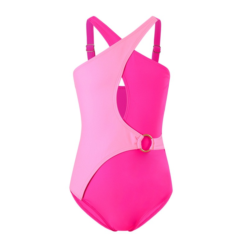 Vêtements bébé maillot de bain une pièce fille maillot de bain à séchage rapide maillot de bain enfant assorti aux couleurs_voghion.com