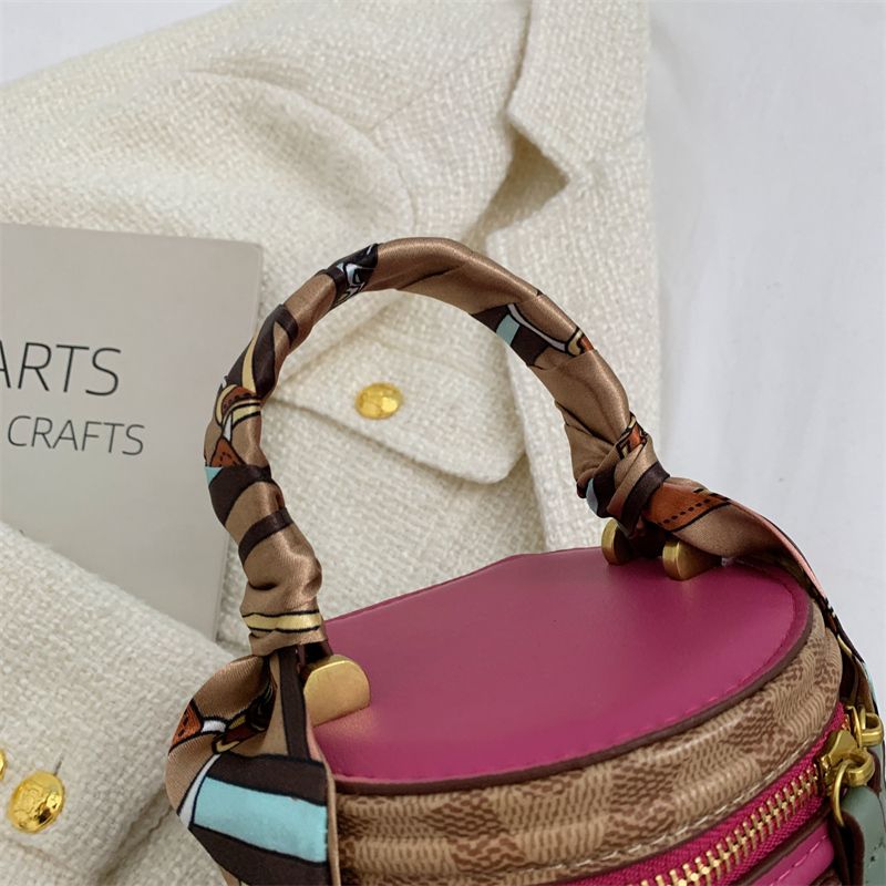 Borsa a tracolla con stampa di marca per donna Borsa a tracolla in PU di alta qualità Borse alla moda e borsa a tracolla firmata Nuovo nastro_voghion.com