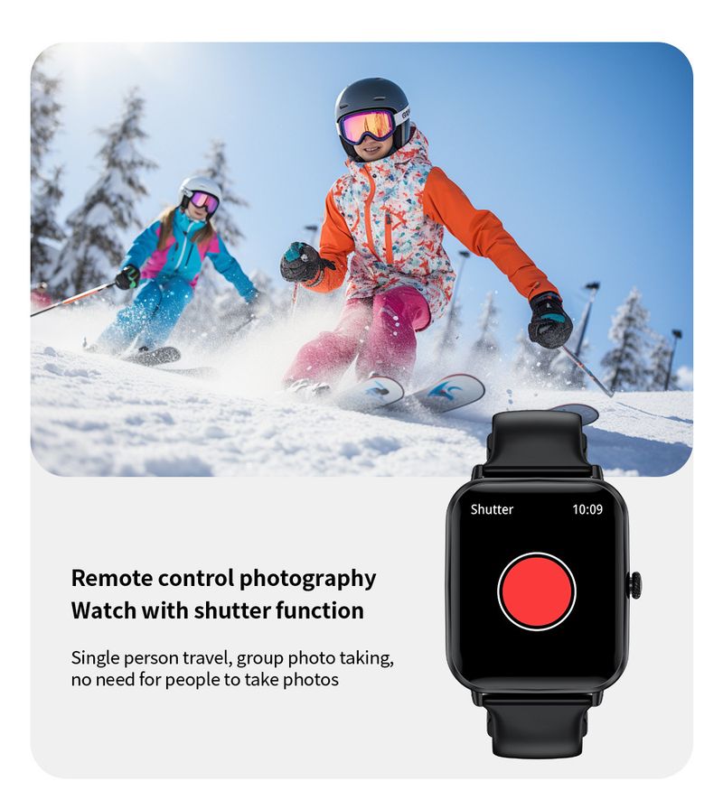 Smartwatch, Blood Oxygen And Blood Pressure Health Monitoring, Multi-functional Waterproof Step-counting Alarm Watch_voghion.com