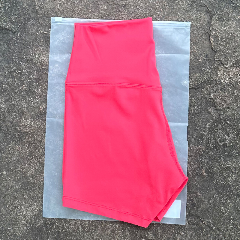 Pantalones cortos deportivos de tres piezas de nailon ajustados para yoga de cintura alta, de calidad inmejorable, nuevos y bonitos._voghion.com