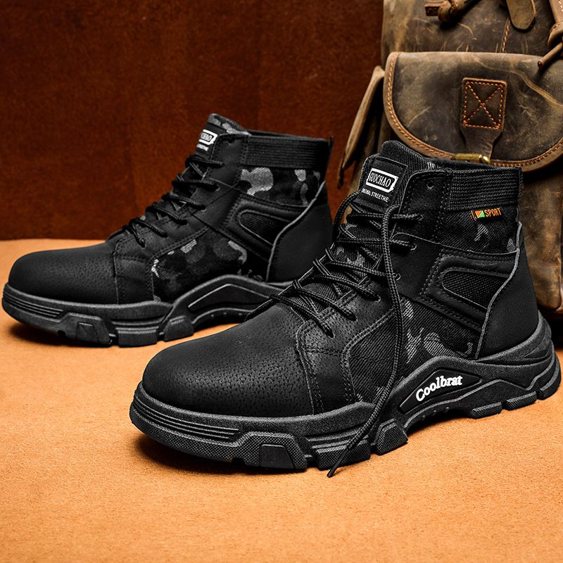 New Martin Popular Autumn And Winter Desert Outdoor Mountaineering Anti Slip Camo Men's Boots_voghion.com