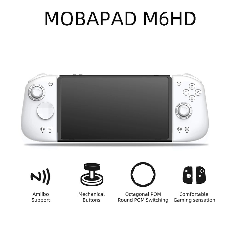 Mobapad M6s per Nintendo Switch Pro Joystick regolabile Controller effetto Hall Vibrazione HD/Giroscopio a 6 assi JoyPad_voghion.com