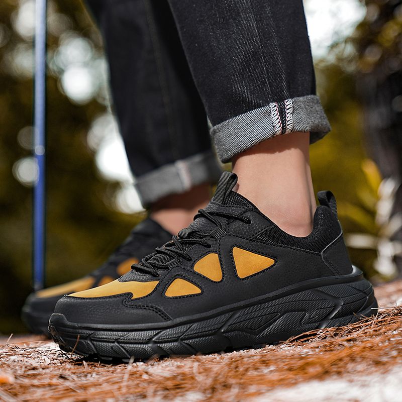 Neu Anti-spritzwasser Mid-top Warme Outdoor Wanderschuhe Wanderschuhe_voghion.com