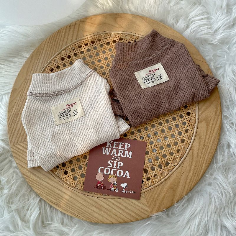 Maglietta con logo dello scuolabus e base a nido d'ape per cuccioli, orsacchiotti, barboncini, cani di piccola taglia, gatti, a due zampe, autunno e inverno_voghion.com