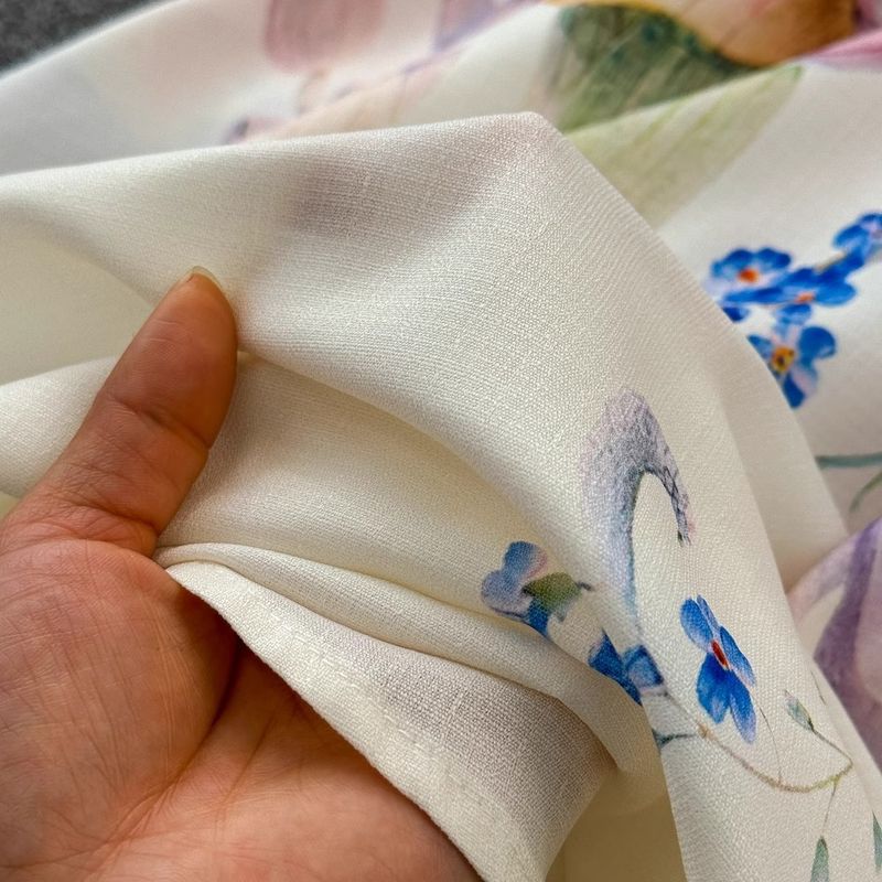 Abito monopetto da donna con stampa a trapezio_voghion.com