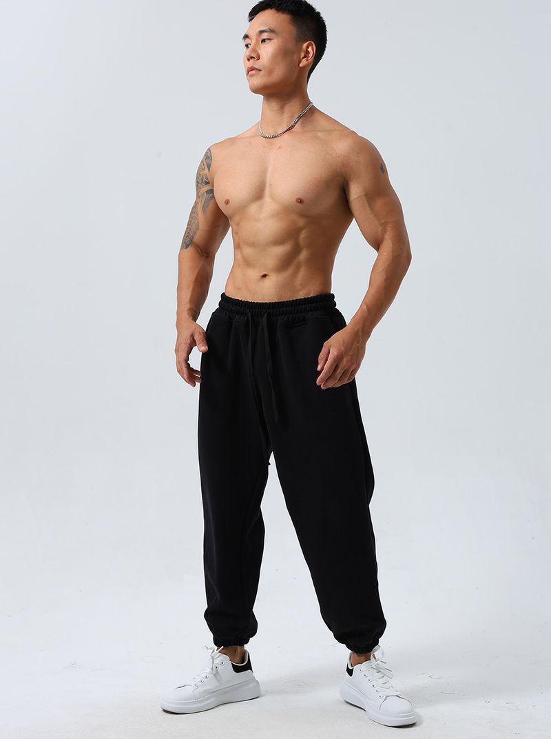 Men's Athletic Jogger Pants With Drawstring Waist - Stretchy Comfortable Workout Running Training Trousers For Gym Outdoor Casual Wear_voghion.com
