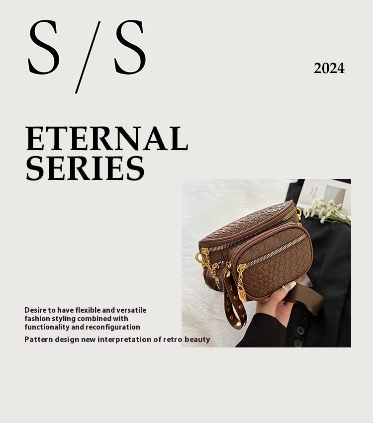 Neue modische und vielseitige gewebte Umhängetasche für Damen, Brusttasche, heißer Verkauf, Freizeittasche_voghion.com