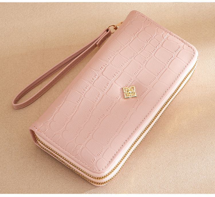 Portemonnee Portemonnee Clutch Tas Portemonnee Meisjes Lange Dubbele Rits Geldclip Mode Grote Capaciteit Delicate Portemonnee Houd Tas_voghion.com