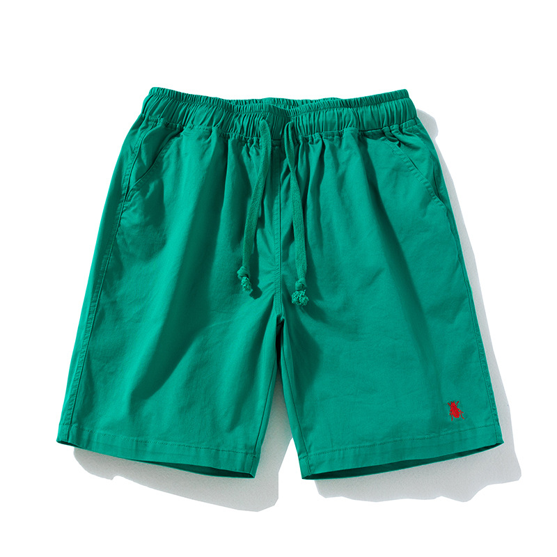 Sommer Neue Paar Candy Shorts Net Rot Gleiche Vielseitige Capris Für Männer Reine Baumwolle Mode Beachwear_voghion.com