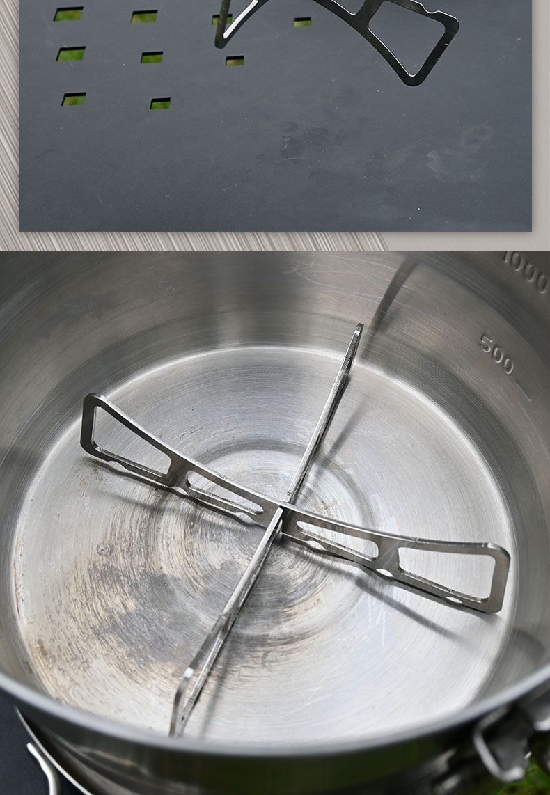 Tappetino da cucina in acciaio inossidabile per esterni, per la casa, per la cottura a vapore, per campeggio, picnic, barbecue, portatile_voghion.com