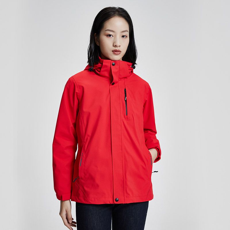 GB32614 Giacca softshell casual 3 in 1 impermeabile termosaldata da uomo, calda e resistente al freddo per donna_voghion.com