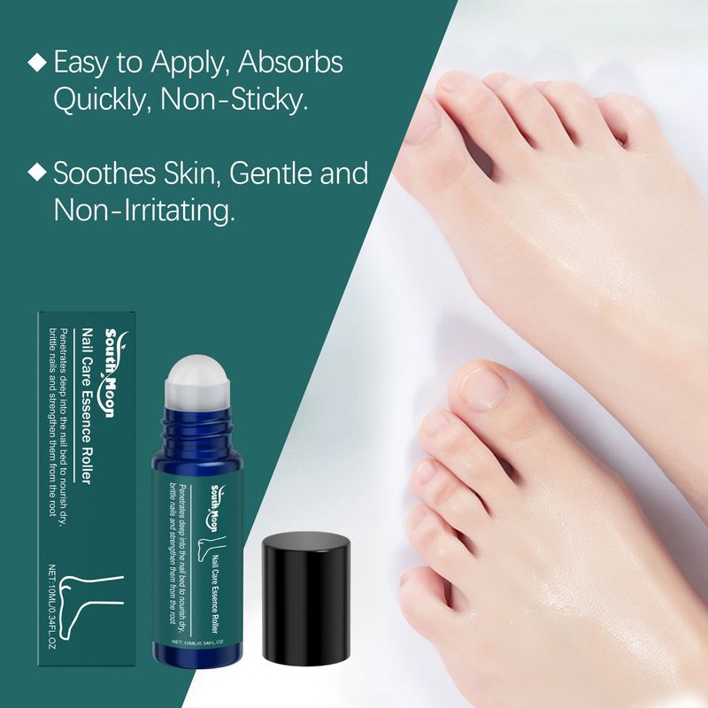 SOUTH MOON Care Roll-On, sanft pflegende feuchtigkeitsspendende Glanzessenz für Hände und Füße_voghion.com