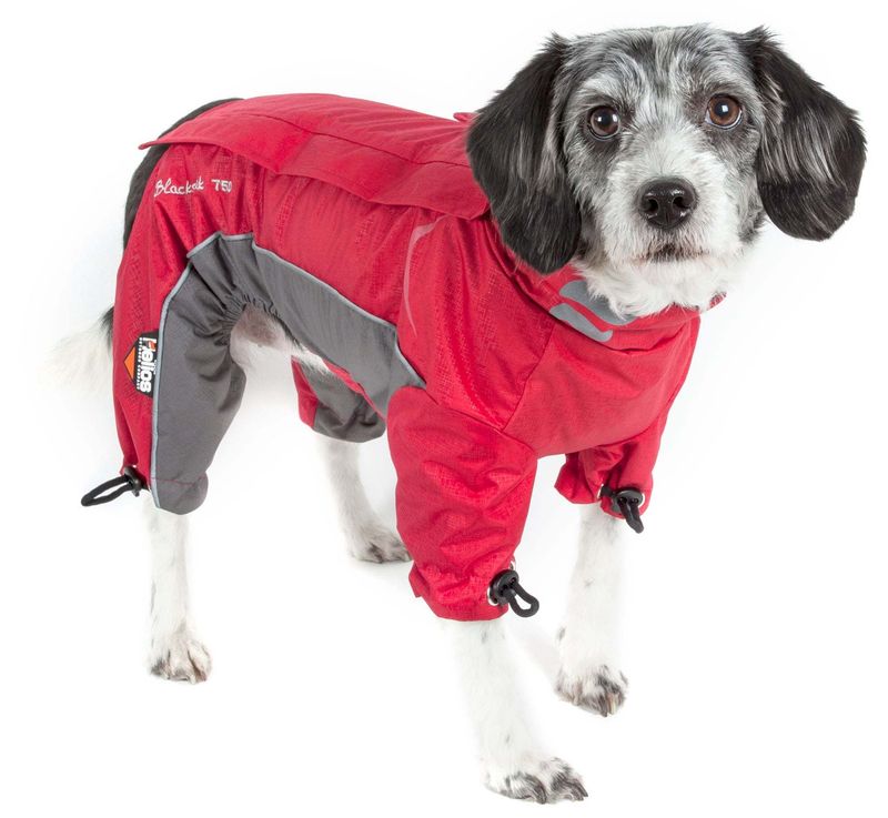 Helios Blizzard Full-Bodied Adjustable and 3M Reflective Dog Jacket_voghion.com