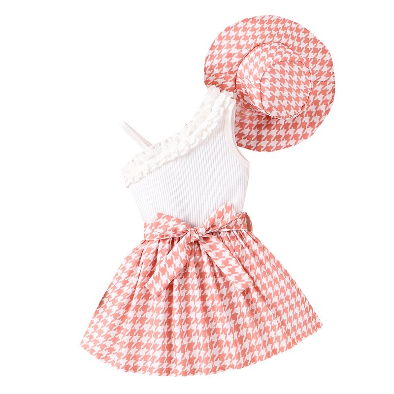 2024 Estate Scuola Primaria e Secondaria per Bambini in Legno Orecchio Pit Striscia Diagonale Spalla Sling Mille Uccelli Griglia_voghion.com