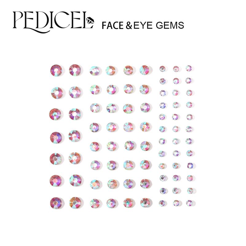 Helovinas Edm elektroninės muzikos festivalis Veido lipdukai Antakių lipdukai Deimantų derva Deimantų karnavalas Deimantiniai lipdukai Kaukės veido dekoravimas_voghion.com