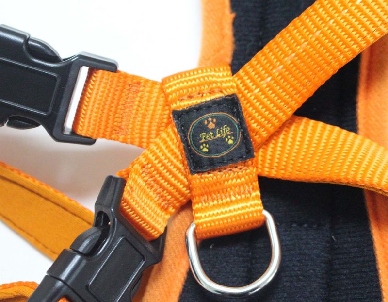 Mountaineer Chest Compression Adjustable Reflective Easy Pull Dog Harness_voghion.com