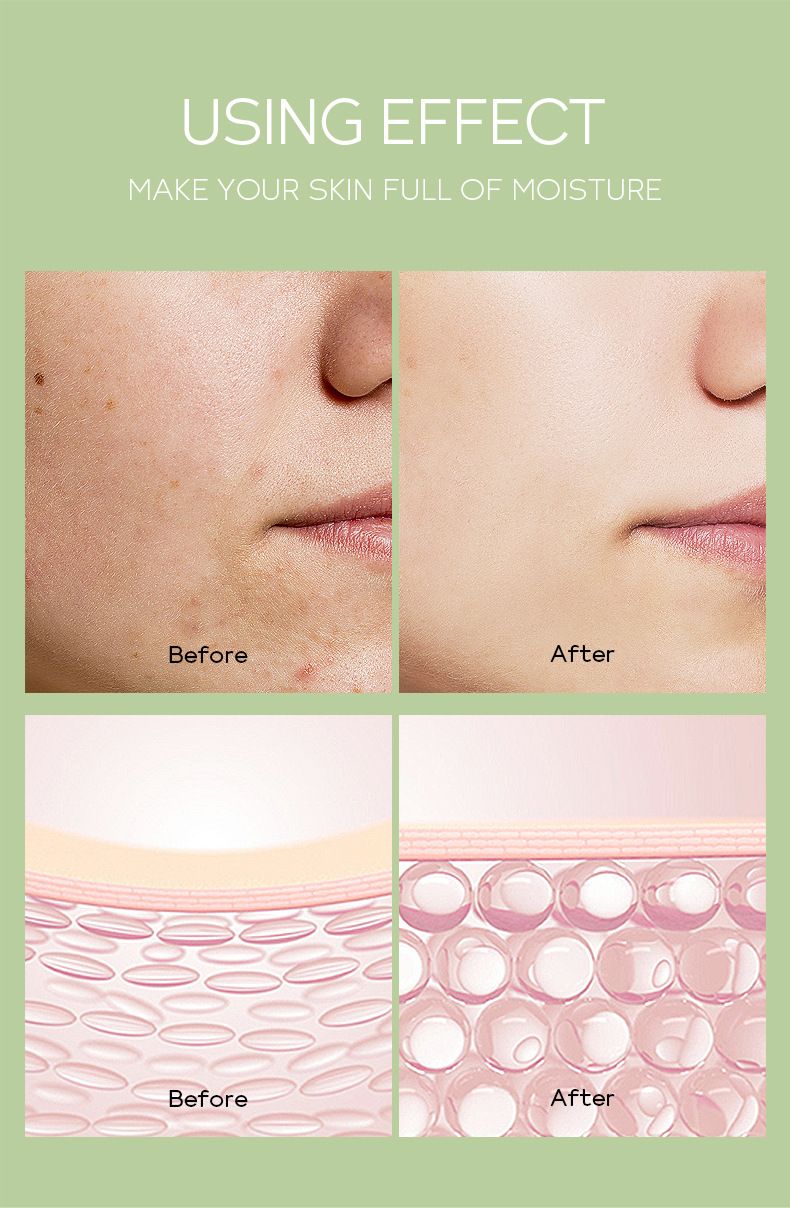 Treatments & Masks Fenyi Brightening Green Tea No Wash Sleeping Mask 3g Hydrating Moisturizing Facial Skin Care Products 1 Piece_voghion.com