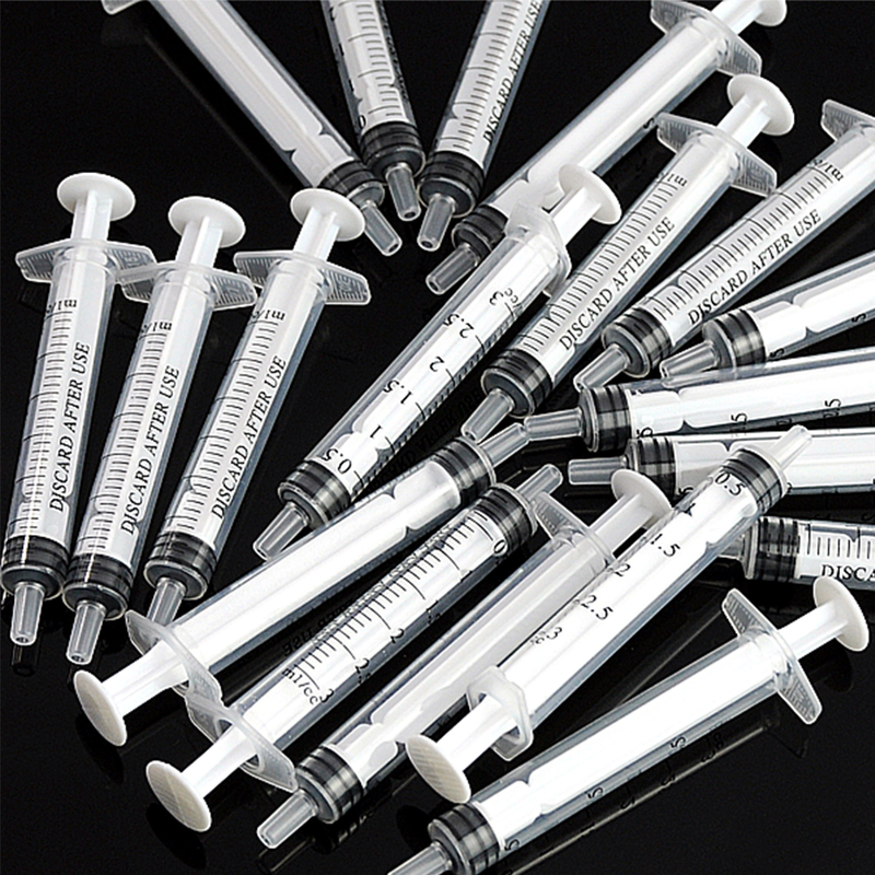 50 pièces Mayitr 3ML en plastique bulle seringue longueur de Tube réutilisable hydroponique laboratoire Injection outil médical mesure des nutriments_voghion.com