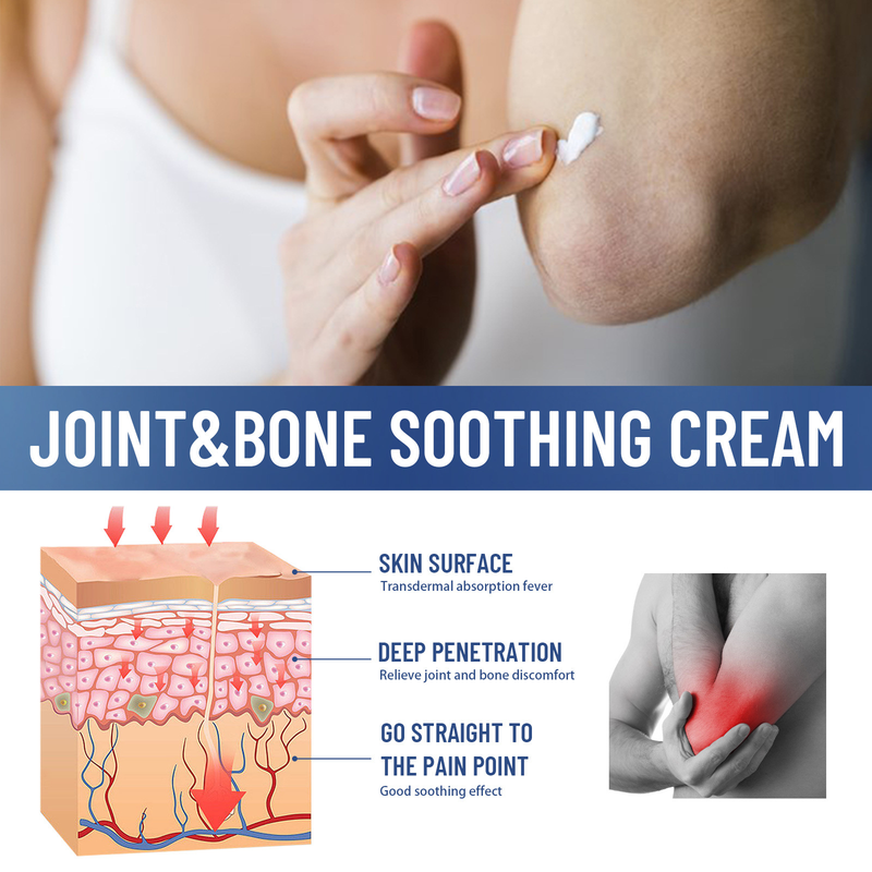 EELHOE Repair łagodzi ból szyi, kolan, kręgosłupa lędźwiowego, ramion, stawów szyi, krem do pielęgnacji ciała mięśni i kości_voghion.com