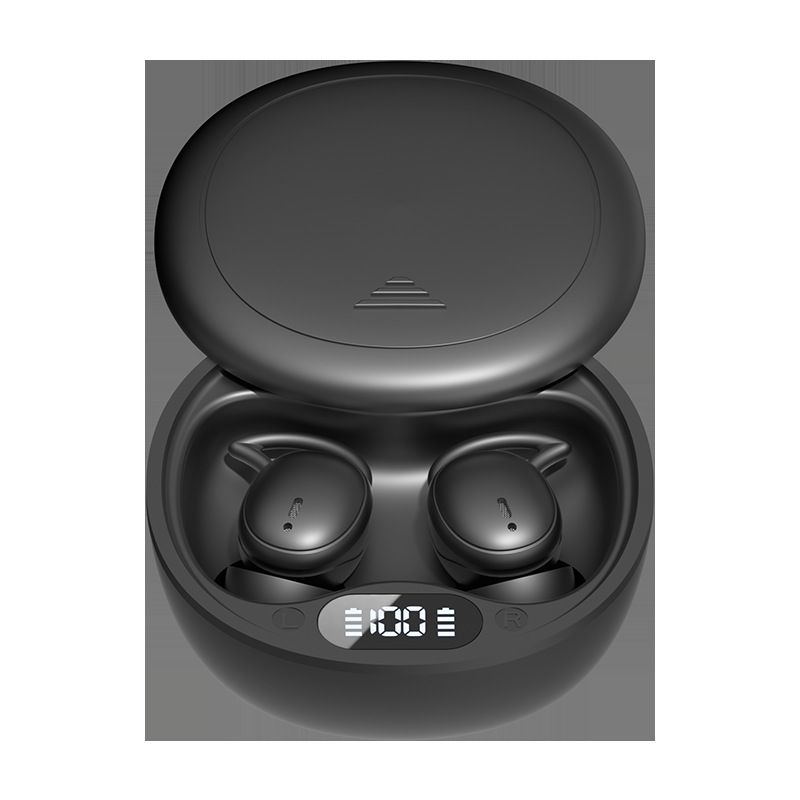 M73 Bluetooth Private Model Sleep Earphones Side Lying Wearable Appearance High Sound Quality Straight Hair_voghion.com