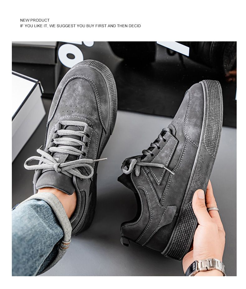 Kolumb Men's Shoe Size Spring And Autumn Hot Trendy Shoes 2025 New Casual Sports Board Shoes_voghion.com