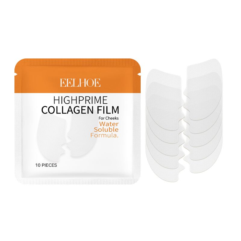 EELHOE wasserlösliches Kollagen-Wangenpflaster reduziert Falten, Anti-Falten, Anti-Aging, Lifting und feuchtigkeitsspendendes Gesicht_voghion.com