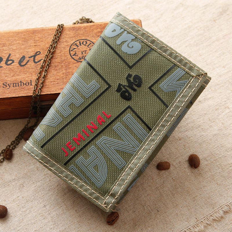 Men Short Thin High School Student Casual Horizontal Trendy Personality Soft Leather 70% Off Wallet Youth_voghion.com