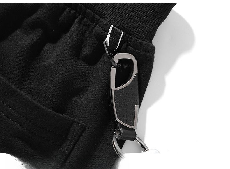 2025 Sports Pants Men's Summer Thin Casual Pants Men's Breathable Ankle Tied Pants Men's Pure Cotton Pants Men's Ankle Tied Knitted Men's Pants_voghion.com
