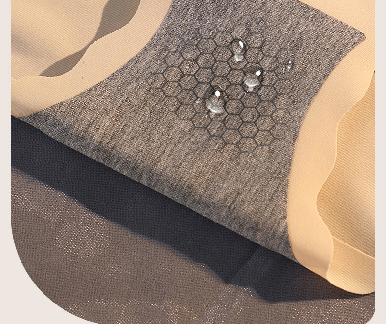 4 pcs Ice silk no trace underwear ladies cotton crotch thin, support cross-border, a hair generation_voghion.com