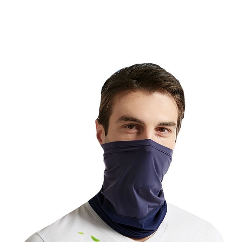 LazyZoom 【】Polaina para el cuello, protección solar, toalla facial transpirable, para deportes al aire libre, parasol, ciclismo, máscara de seda fría, pañuelo para la cabeza_voghion.com