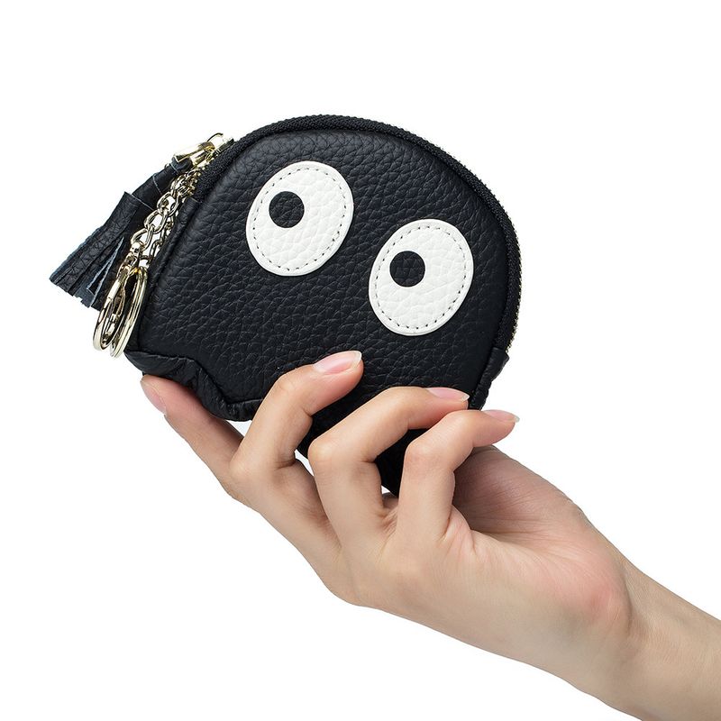 Nischendesign ins süße japanische und koreanische weiche Oberschicht Rindsleder Geldbörse Mini Cartoon Leder kleine Tasche_voghion.com