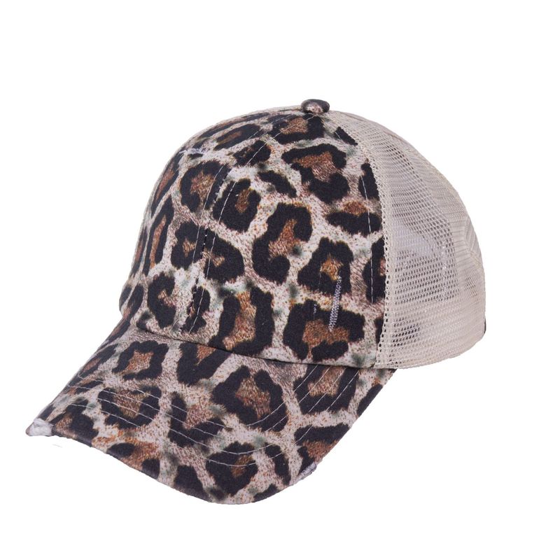 Washed Ponytail Baseball For Women, Summer, Spring, Autumn, Vintage Outdoor Solid Color Duckbill Cap_voghion.com