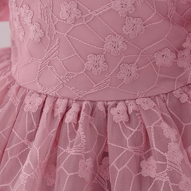 Nuovo vestito per neonati e bambini, festa di compleanno, vestito da principessa, gonna tutù dolce in rete ricamata a bolle_voghion.com