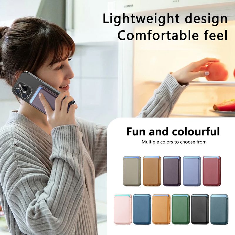 TechGlobe Kompatible Hülle für iPhone 17 mit starkem Magnethalter, Kartenfach, offizieller Farbe, multifunktionalem Ständer und Aufbewahrungsmöglichkeit_voghion.com