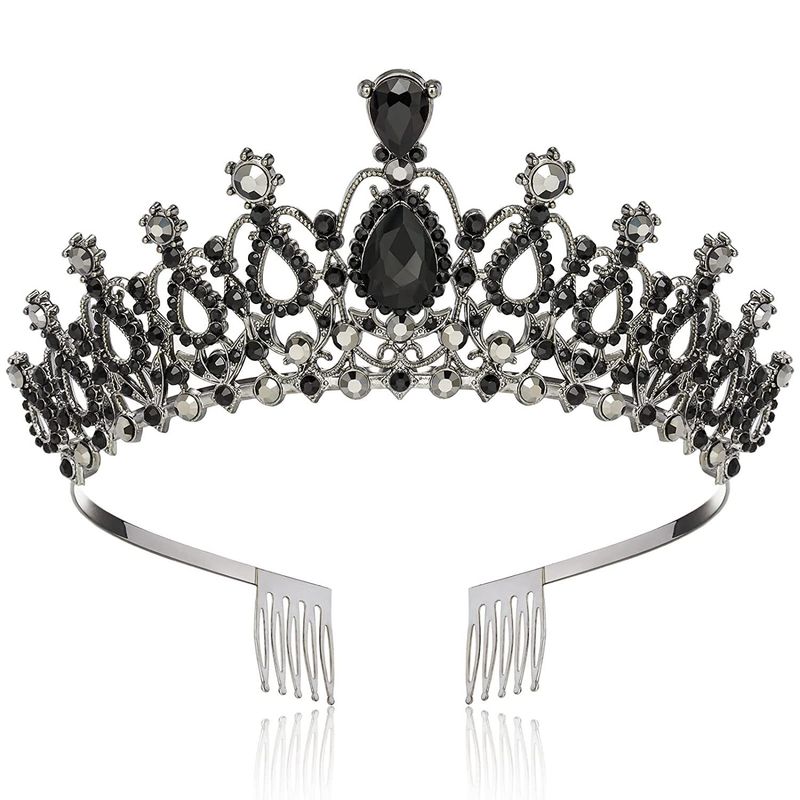 Crystal Diamond Brude Bryllupsaften Hovedbeklædning Bryllup Pandebånd Hårtilbehør Ydeevne Hoved Crown Car Show Crown_voghion.com