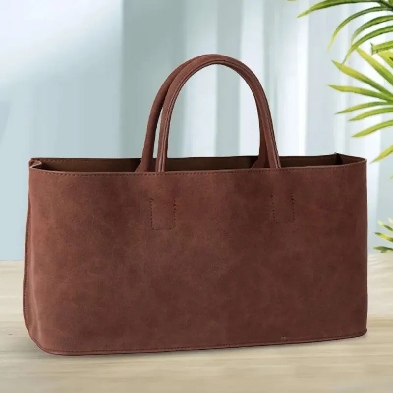 Designer 2025 Tote For Women With Multi Pocket Shoulder Suede Large Capacity Top Handle Satchel Purse Shopping Commuter_voghion.com