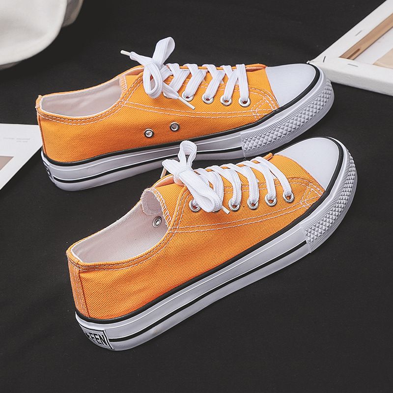 Scarpe casual neutre in tela con lacci anteriori, traspiranti, con tacco basso, da uomo_voghion.com