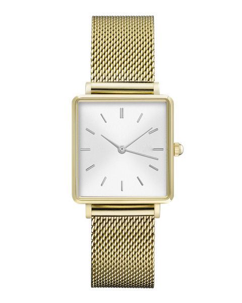 Montre à quartz rectangulaire et carrée étanche pour femme 833A_voghion.com