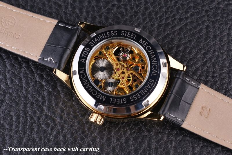 Orologio da uomo meccanico scheletrato con cassa trasparente e display con numeri romani, design retrò classico, orologio di lusso di marca superiore_voghion.com