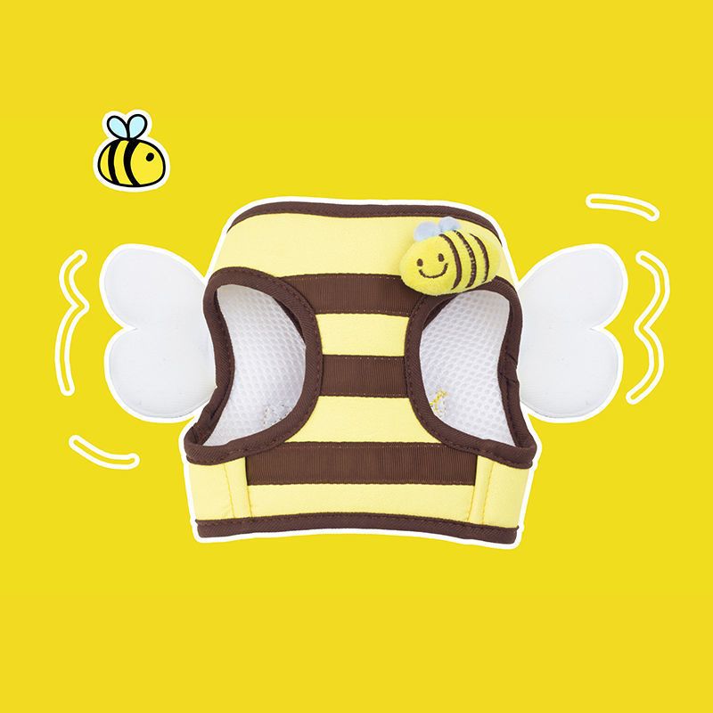 Little Bee Niedliches Hundegeschirr im Westenstil für kleine Hunde zu Hause_voghion.com